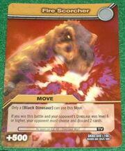 Fire Scorcher TCG Card (German)