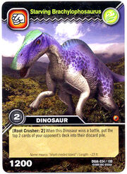 Brachylophosaurus-Starving TCG Card