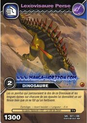 Lexovisaurus-Persian TCG Card (French)