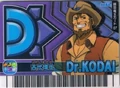 Dr. Kodai (Taylor) arcade promo card