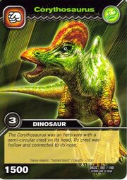 Corythosaurus TCG card