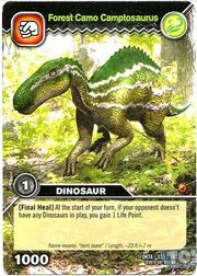 Camptosaurus-Forest Camo TCG Card (French)