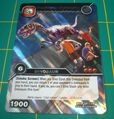 Pouncing Utahraptor Colossal Rare TCG card