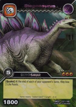 Cartas de Jogar: Carnotaurus (Dinosaur King TCG(Series 1: Base Set