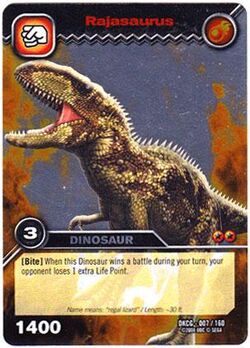 Cartas de Jogar: Carnotaurus (Dinosaur King TCG(Series 1: Base Set