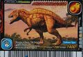 Acrocanthosaurus arcade card (English 2008 Special Edition)