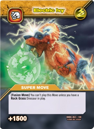 dinosaur king cards fire