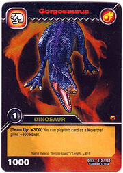 Gorgosaurus TCG card