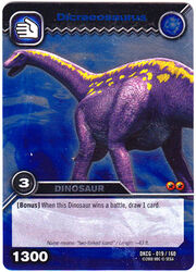 Dicraeosaurus TCG card