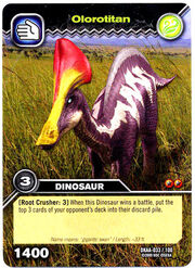 Olorotitan TCG card