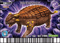 Ankylosaurus arcade card (Japanese Gekizan 2nd Edition+)