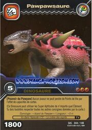 Pawpawsaurus TCG Card (foreign) 1