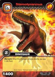 Siamotyrannus TCG card