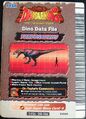 Arcade Dinosaur Card Back (Torvosaurus, English Series 1)