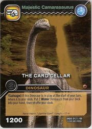 Camarasaurus-Majestic TCG Card