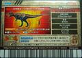 Japanese Pterosaur Legends DVD limited promo card (back)