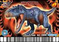 Gorgosaurus arcade card (Japanese Gekizan 2nd Edition+)