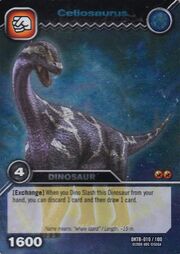 Cetiosaurus TCG Card