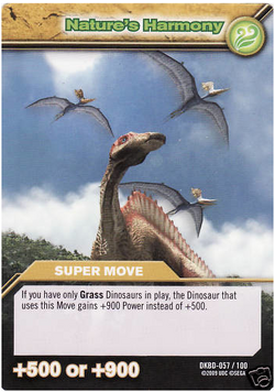 dinosaur king cards grass