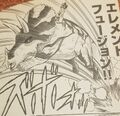 Super Chomp in the Dinosaur King Pterosaur Legends manga