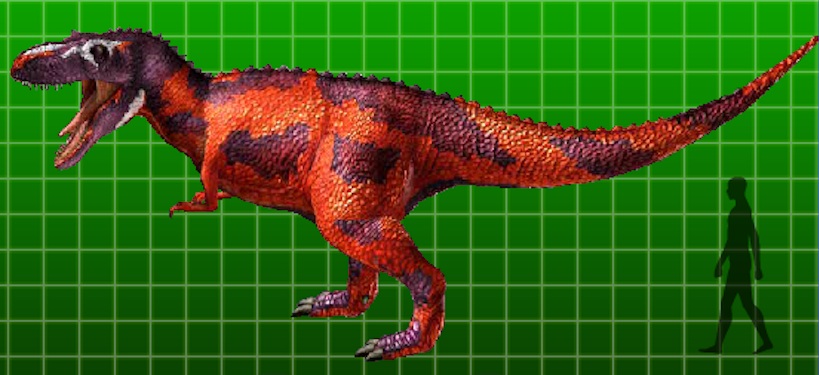 dinosaur king metriacanthosaurus