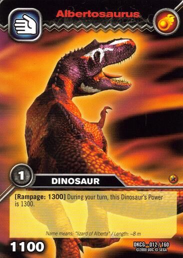 Albertosaurus, Dinosaur King