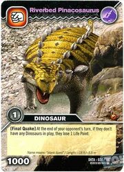 Pinacosaurus-River TCG Card (French)