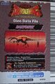 Back of Baryonyx arcade card (English 3rd Edition)