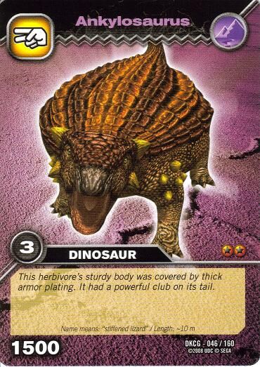 ankylosaurus dinosaur king