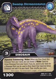 Dicraeosaurus-Swamp TCG Card (German)