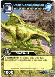 Gondwanatitan-Oasis TCG Card (French)