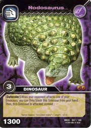 Nodosaurus TCG card