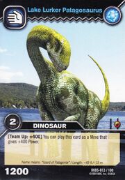 Patagosaurus-Lake Lurker TCG Card