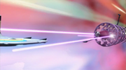 Space Pirate ship lasers