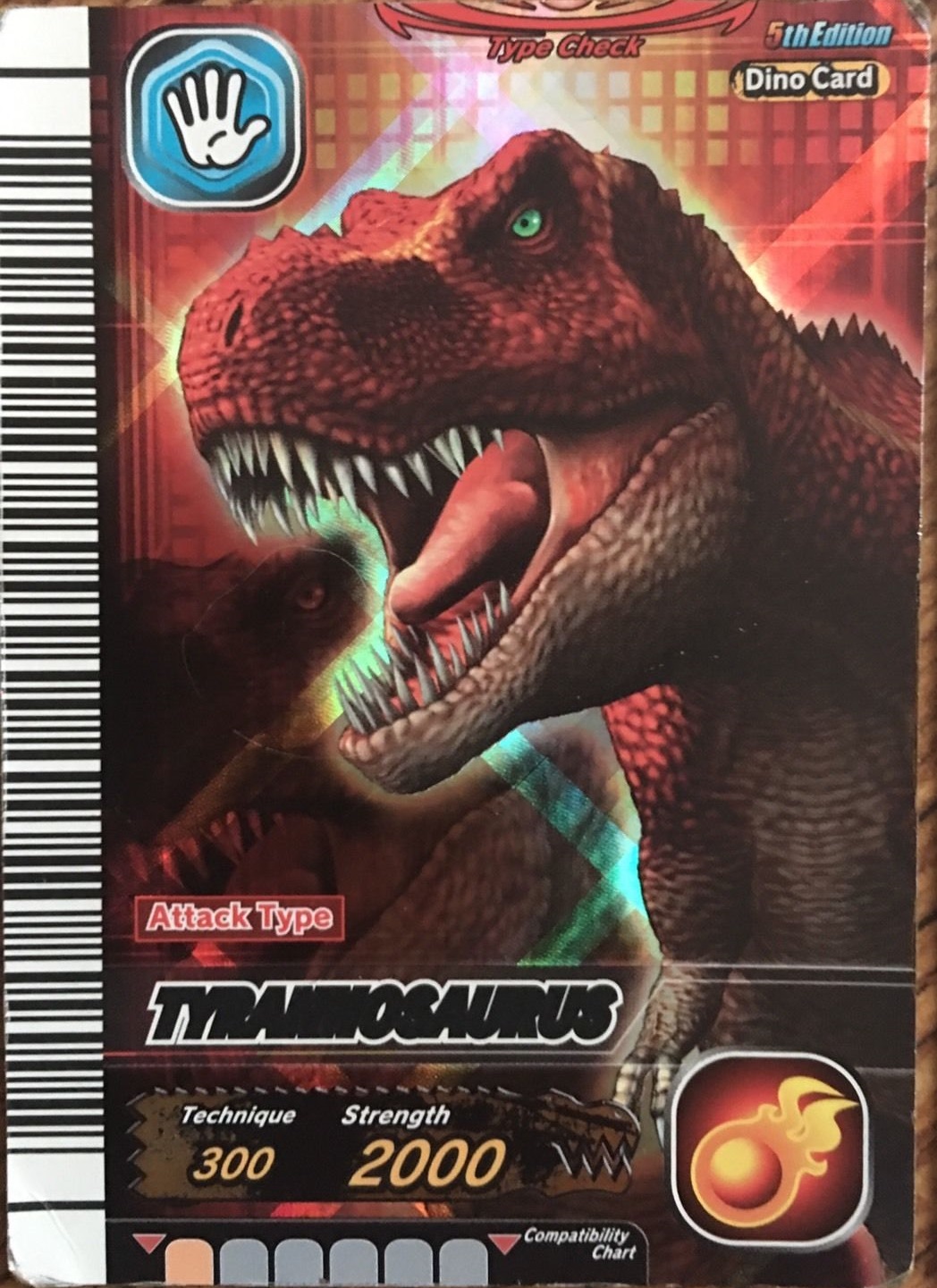 Dinosaur King English Arcade - Wave 6: 5th Edition: Card Gallery, Dinosaur King