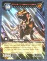 Tyrannosaurus Black TCG Card 2-Collosal (German)