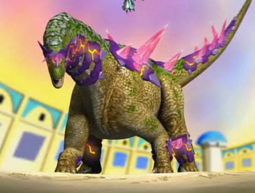 dinosaur king carcharodontosaurus spectral armor