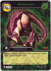 Maiasaura TCG card