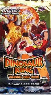 Dinosaur King TCG card pack