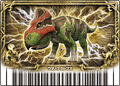 Udanoceratops arcade card (Japanese Kakushin 6th Edition)