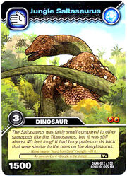 Saltasaurus-Jungle TCG Card