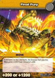 Final Fury TCG Card 1