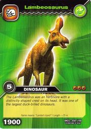 Lambeosaurus lambei TCG Card