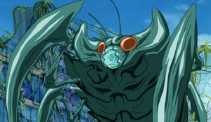 Mantis Monster teal 1