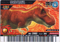 Back of Super Tyrannosaurus arcade card (Japanese Kakushin 4th Edition)