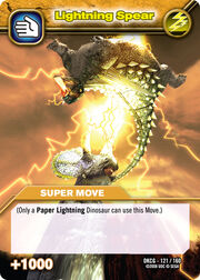 Lightning Spear TCG Card