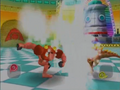 Fight! Kakutoroid! in the arcade (Kakutoroid punching)