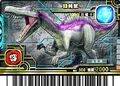 Spinosaurus arcade card (Taiwanese New 4th Edition)