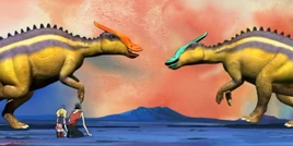 Saurolophus (both)
