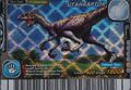 Utahraptor arcade card (English 2008 Special Edition)